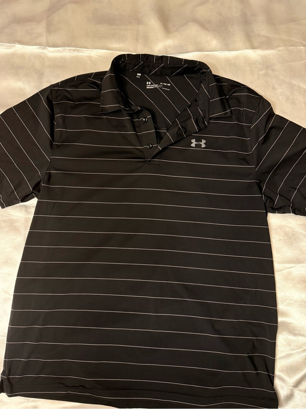 Under Armour Heat Gear Loose Fit Performance Golf Polo XL EUC